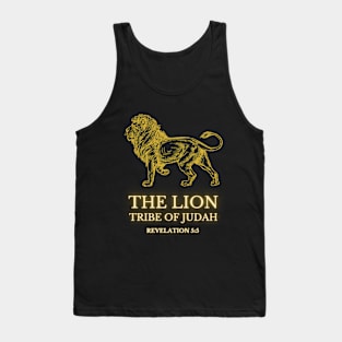 The Lion of Judah REV 5:5 Tank Top